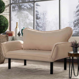 2-Sitzer-Schlafsofa Chatto Creme