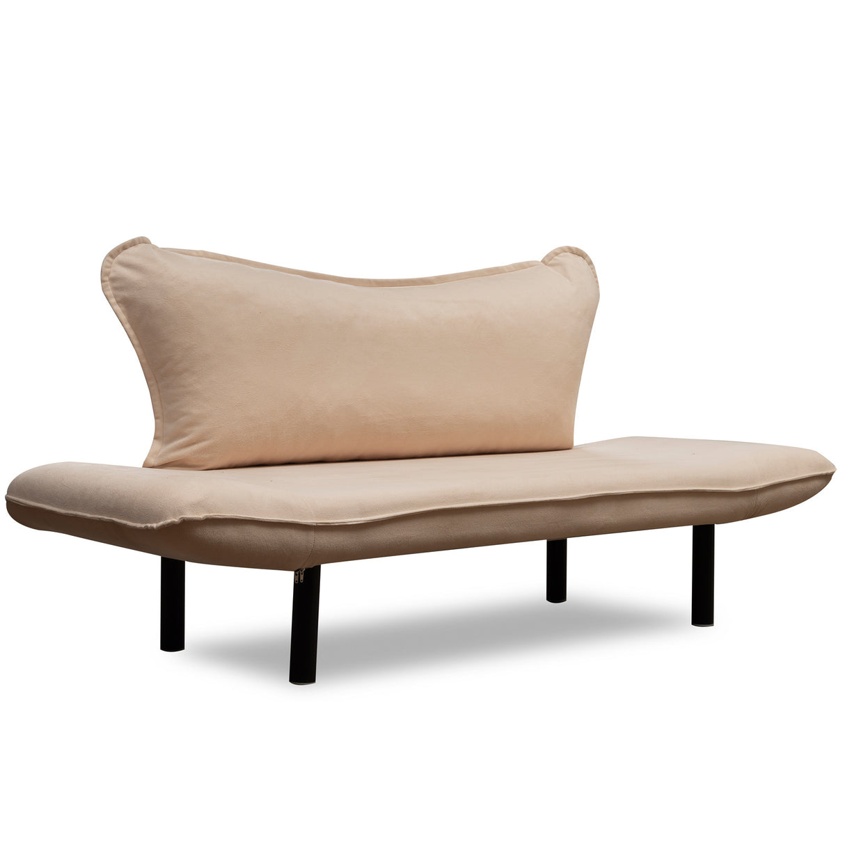 2-Sitzer-Schlafsofa Chatto Creme