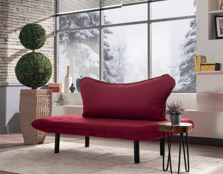 2-Sitzer-Schlafsofa Chatto Maroon