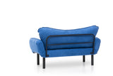 2-Sitzer-Schlafsofa Chatto Blue