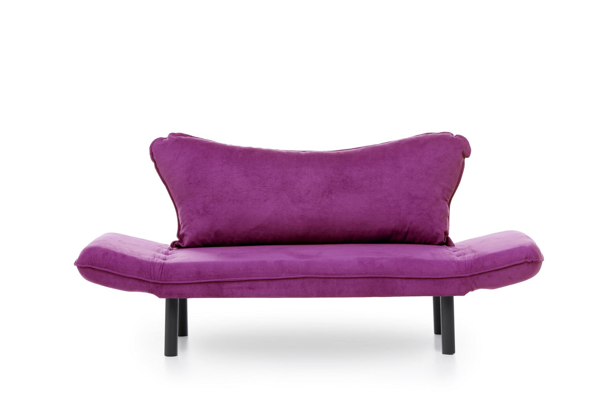 2-Sitzer-Schlafsofa Chatto Lila