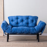 2-Sitzer-Schlafsofa Nitta Blue