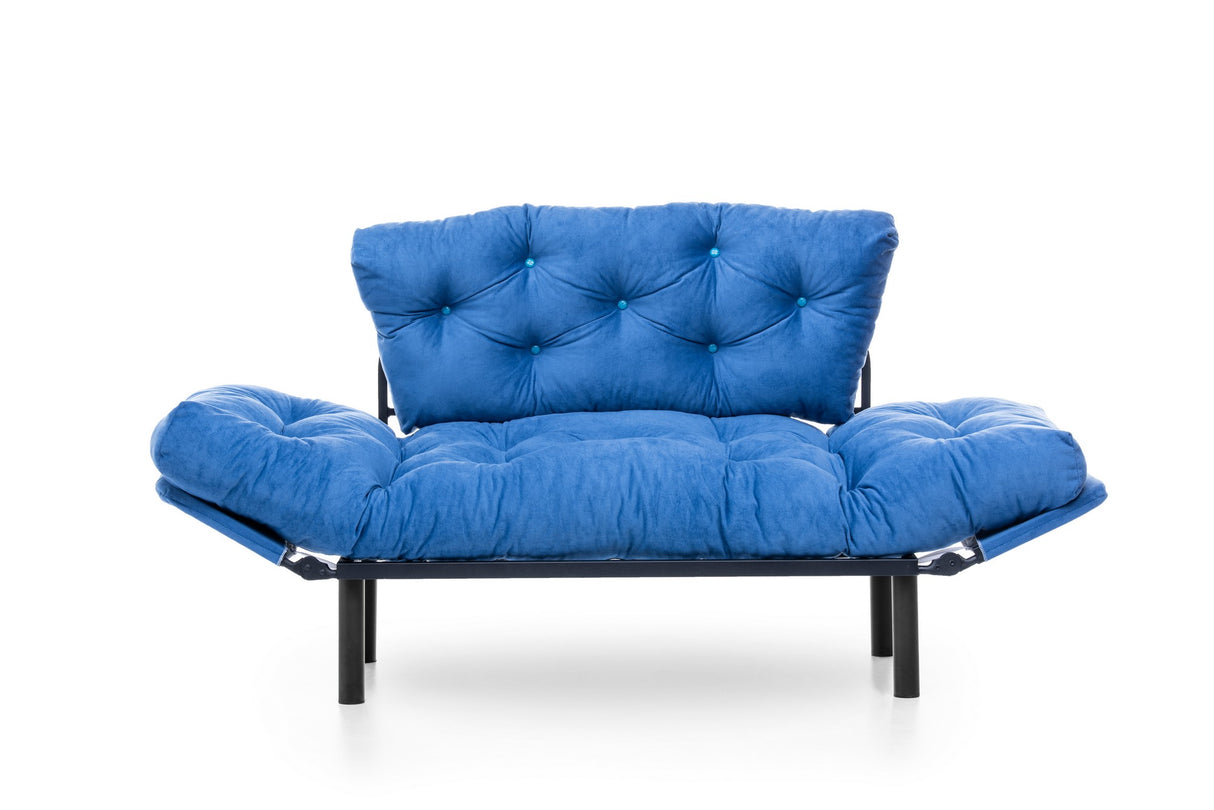 2-Sitzer-Schlafsofa Nitta Blue