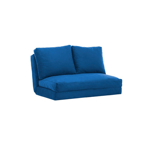 2-Sitzer-Schlafsofa Taida Blue