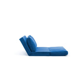 2-Sitzer-Schlafsofa Taida Blue