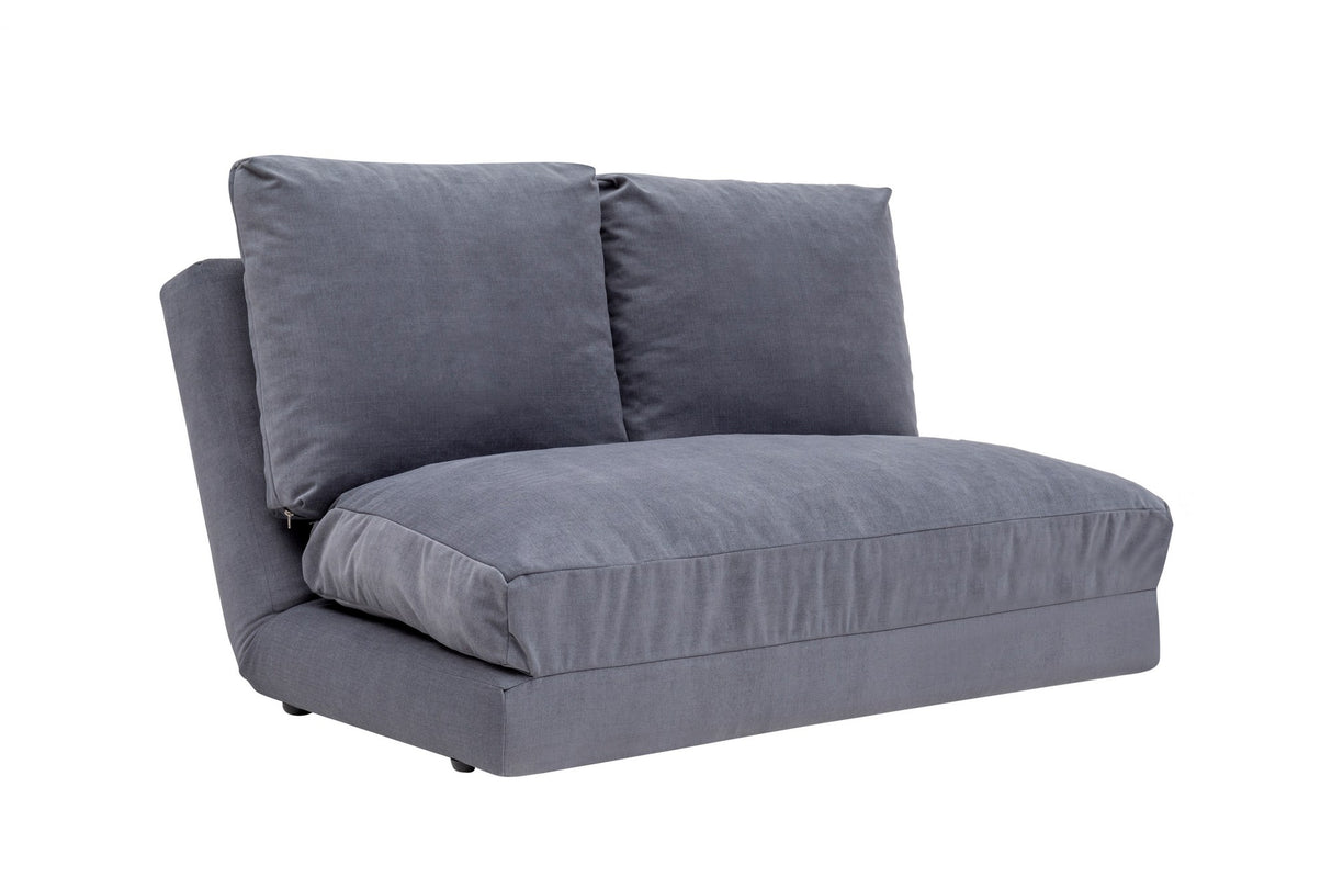 2-Sitzer-Schlafsofa Taida Grey