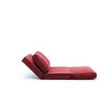 2-Sitzer-Schlafsofa Taida Maroon