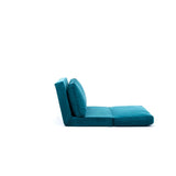 2-Sitzer-Schlafsofa Taida Petrol Green