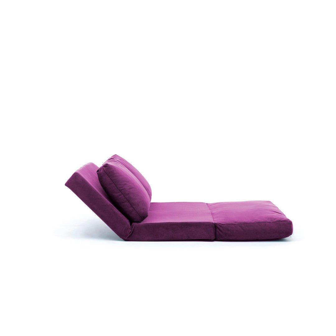 2-Sitzer-Schlafsofa Taida Lila