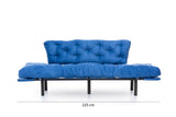 3-Sitzer-Schlafsofa Nitta Triple Blue