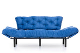 3-Sitzer-Schlafsofa Nitta Triple Blue