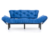 3-Sitzer-Schlafsofa Nitta Triple Blue