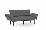 3-Sitzer-Schlafsofa Nitta Triple Grey