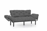 3-Sitzer-Schlafsofa Nitta Triple Grey