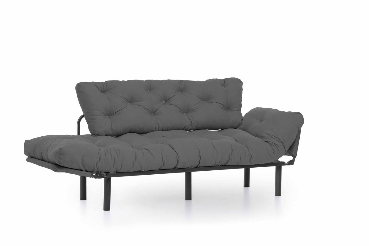 3-Sitzer-Schlafsofa Nitta Triple Grey