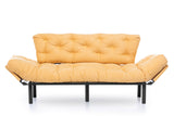 3-Sitzer-Schlafsofa Nitta Triple Senf