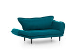 2-Sitzer-Schlafsofa Vino Daybed Petrol Green