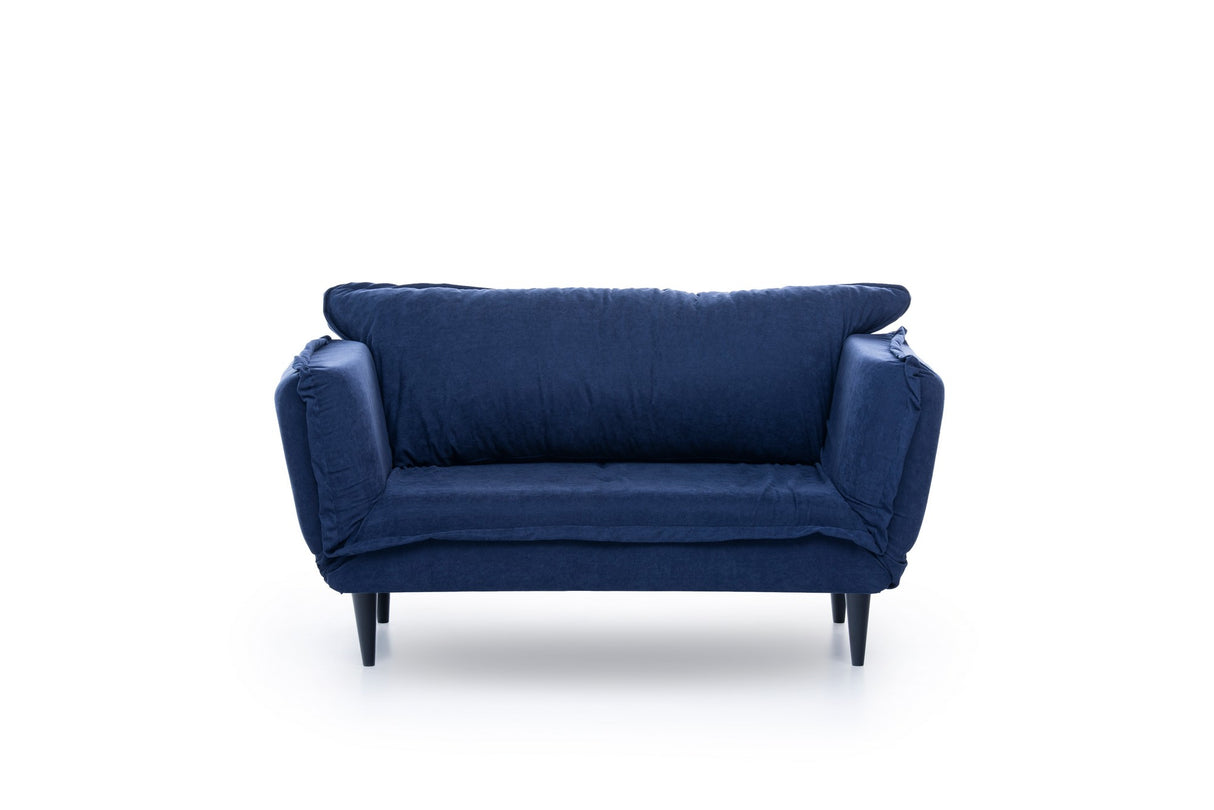 2-Sitzer-Schlafsofa Vino Daybed Marineblau