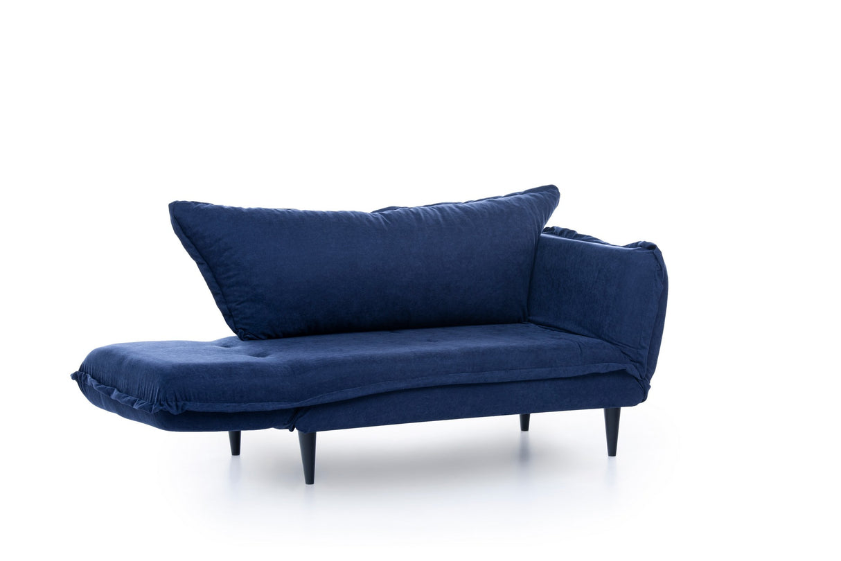 2-Sitzer-Schlafsofa Vino Daybed Marineblau