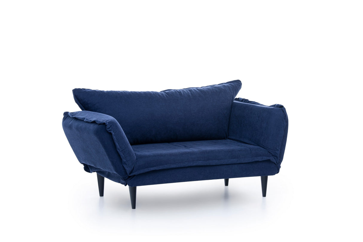 2-Sitzer-Schlafsofa Vino Daybed Marineblau