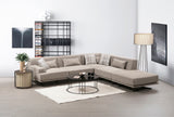 Ecksofa rechts Bentley Beige