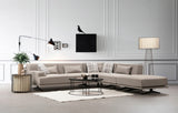 Ecksofa rechts Bentley Beige