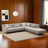 Ecksofa rechts Bentley Beige