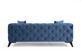 2-Sitzer-Sofa Como Blue