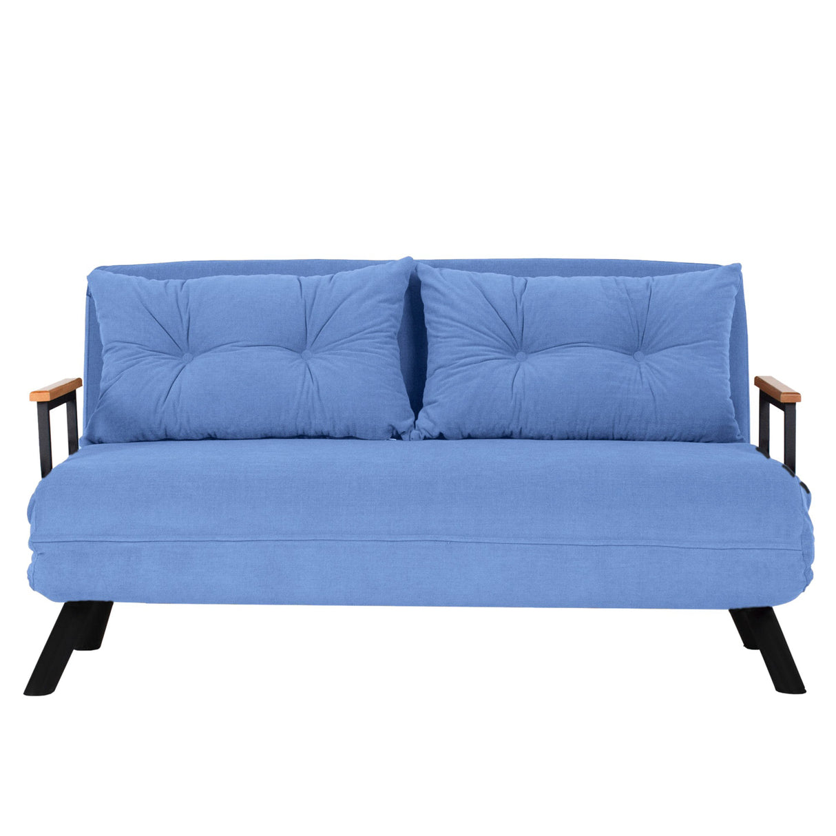 2-Sitzer-Schlafsofa Sando Blue