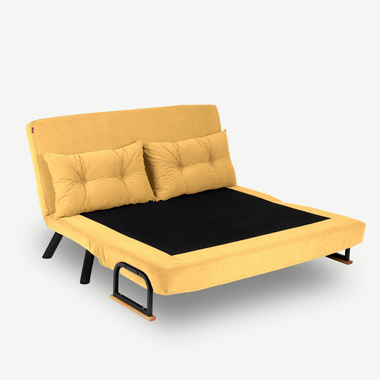 2-Sitzer-Schlafsofa Sando Senf