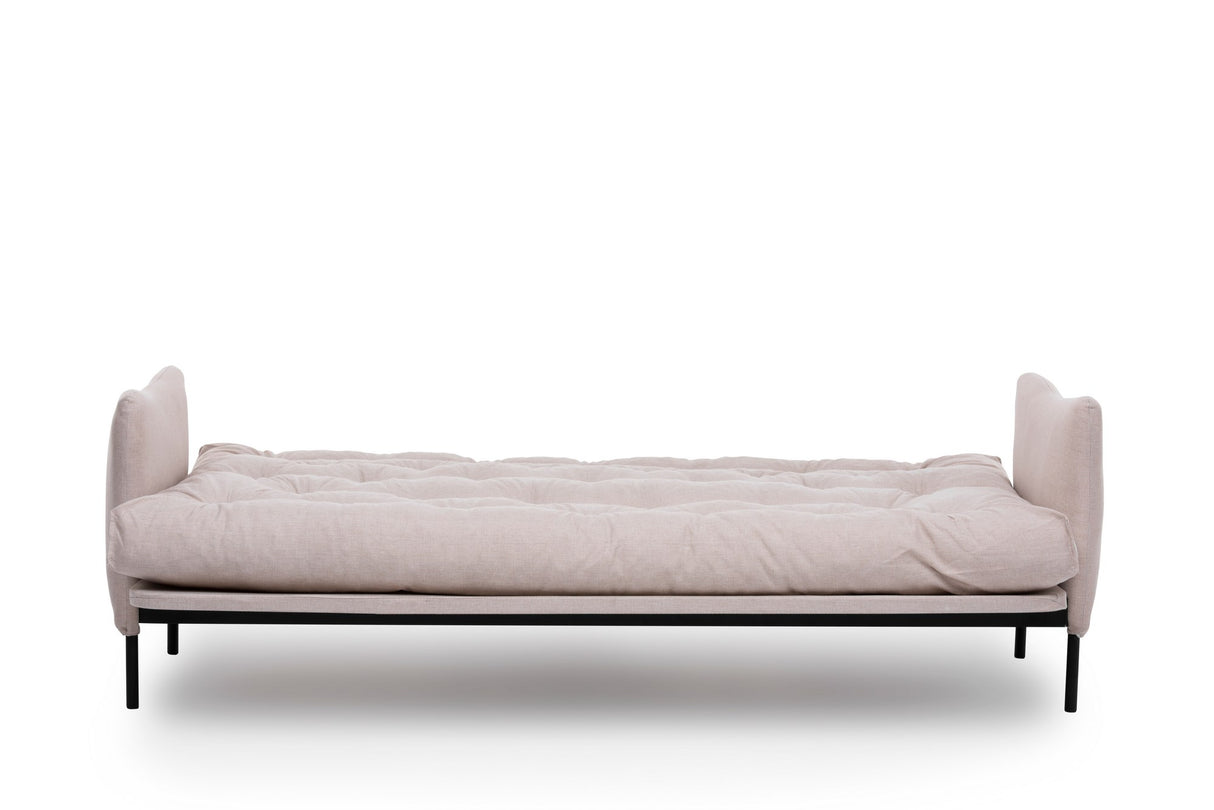 3-Sitzer-Schlafsofa Renge Creme