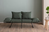 2-Sitzer-Schlafsofa Viper Green