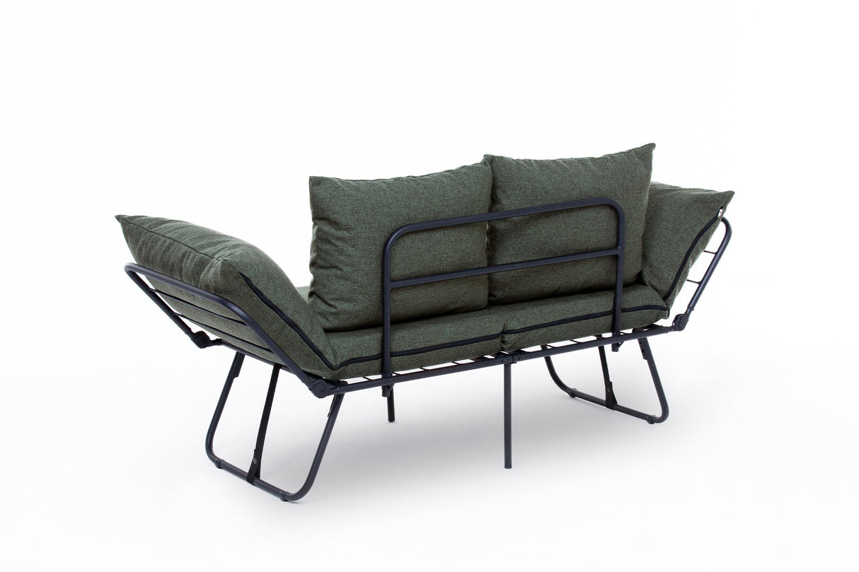 2-Sitzer-Schlafsofa Viper Green