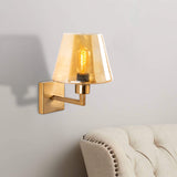 Wandlamp Goud Glas Ashburn