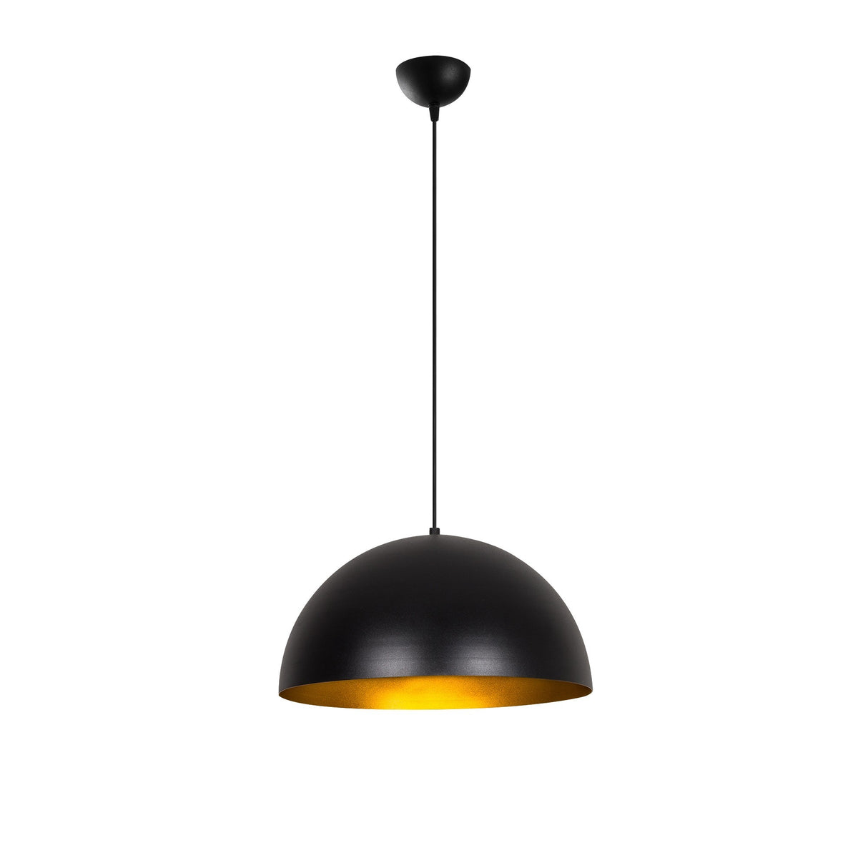 Hanglamp 40 cm Zwart Goud Metaal Echelon