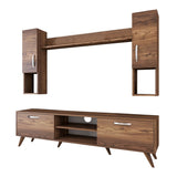 TV -Möbel Set Alta Walnut Melamin 180x48.6x35 cm