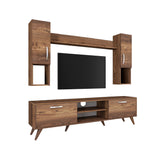 TV -Möbel Set Alta Walnut Melamin 180x48.6x35 cm