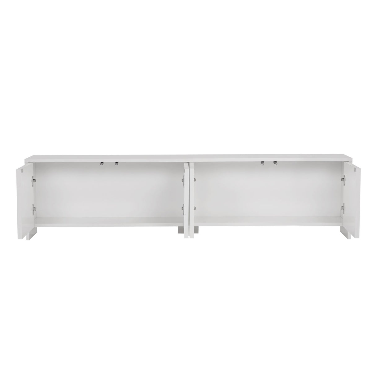 Aurelia TV-Schrank weiß 180 cm Melaminbeschichtetes Holz