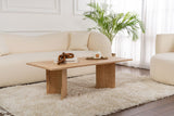 Rechteckiger Couchtisch Siban Sapphire Eichenholzoptik - 119x60 cm 