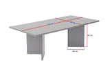 Rechteckiger Couchtisch Siban Sapphire Eichenholzoptik - 119x60 cm 