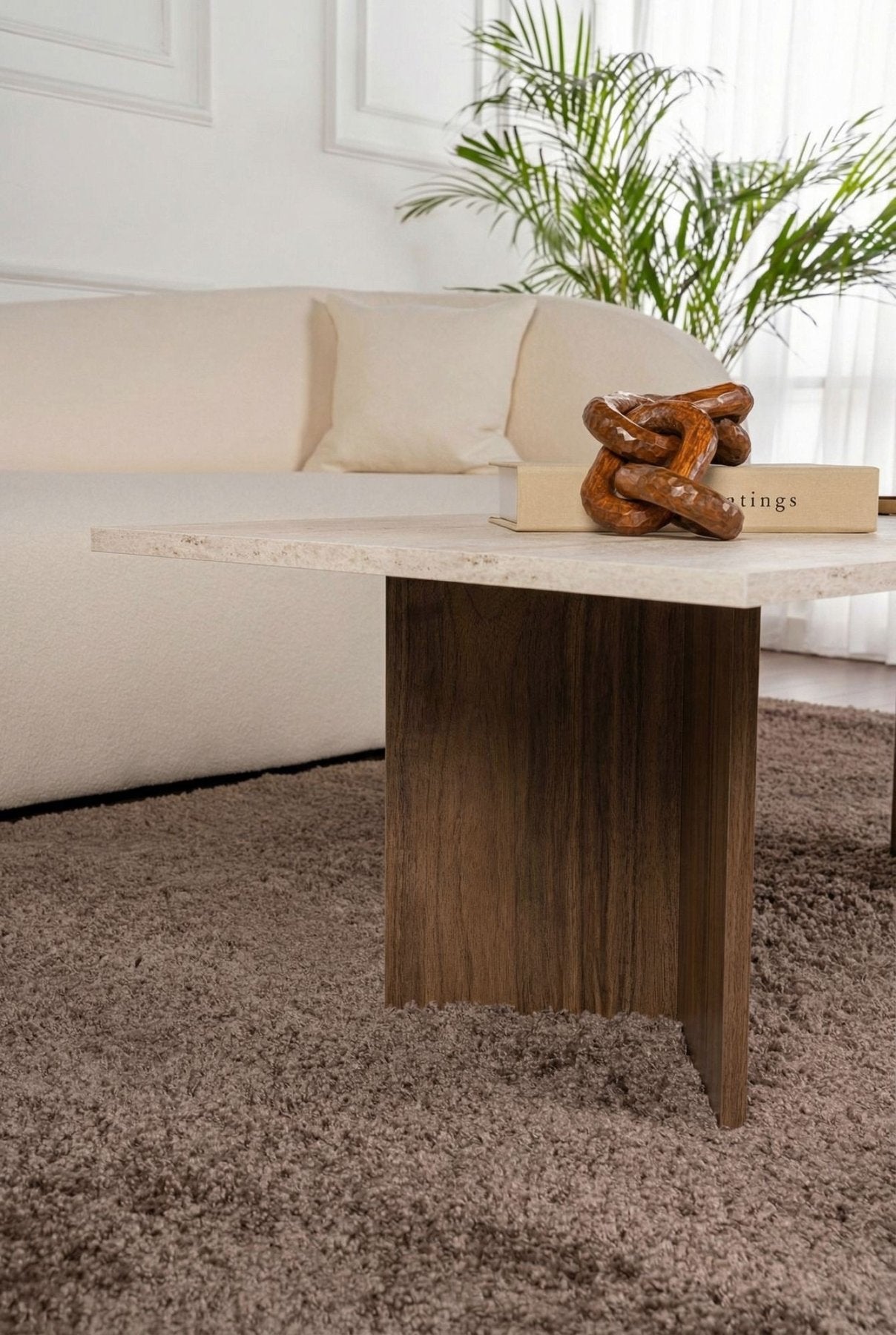 Sabin – Travertin, Venezia Walnuss Travertin Walnuss 100 % MELAMINBESCHICHTETE SPANPLATTEN