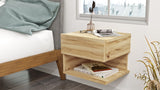 Nachttisch Maui Oak Melamin 40x35.3x31.3 cm