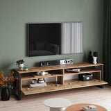 TV -Möbel Set Sable Atlantic Pine Melamin 180x56x35,5 cm