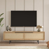 TV -Möbel Cosmos Walnut Eiche Melamin 160x45.1x35.5 cm