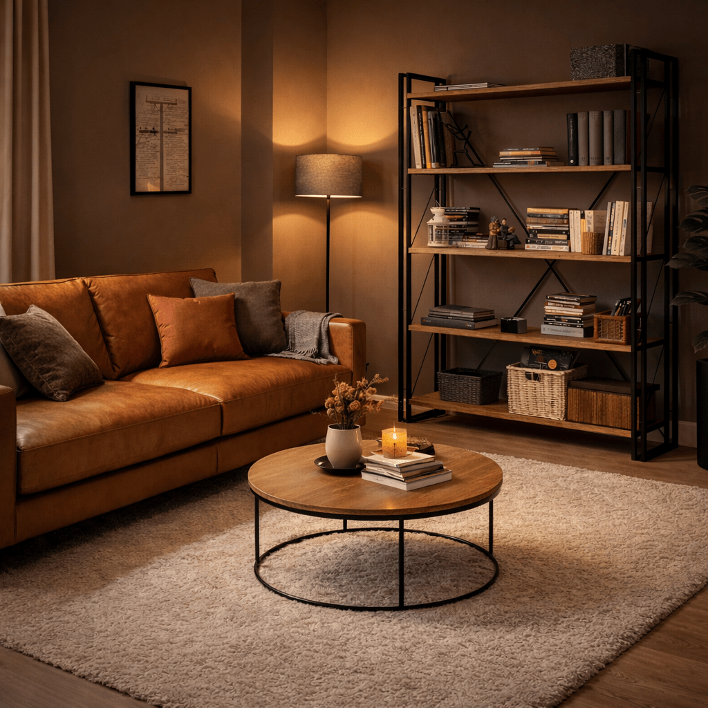 Bücherregal Cosmo Atlantic Pine Black Melamin 130x180x35 cm