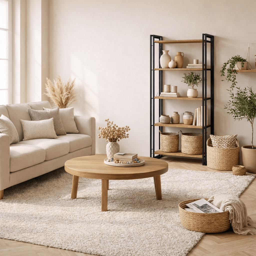 Bücherregal Cosmo Atlantic Denhout Black Melamin 60x180x35 cm