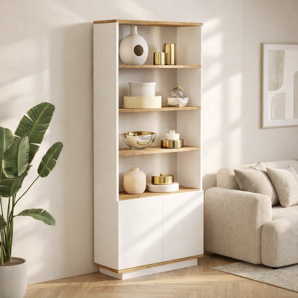 Bücherregal Nautica Atlantic Pine mit Melamin 75x168.3x26.8 cm