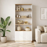 Bücherregal Nautica Atlantic Pine mit Melamin 75x168.3x26.8 cm