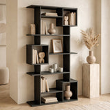 Bücherregal Soto Anthrazit Melamin 92x173x28 cm