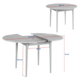 Rechteckiger Esstisch in Walnuss Melamin 180x89,5x75 cm - Linova